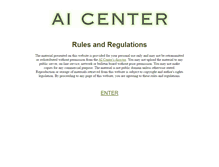 Tablet Screenshot of ai-center.com